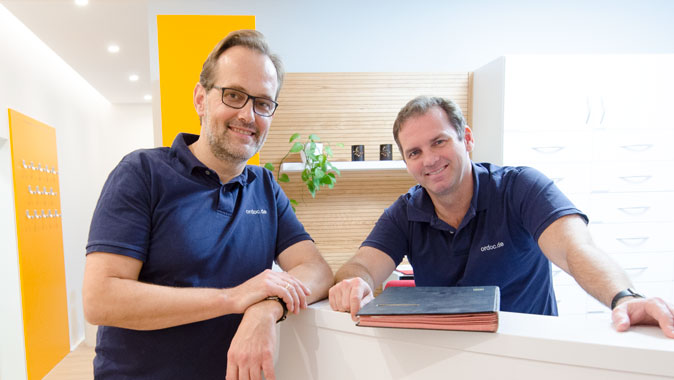 Dr. Ritzow und K. Nottebaum